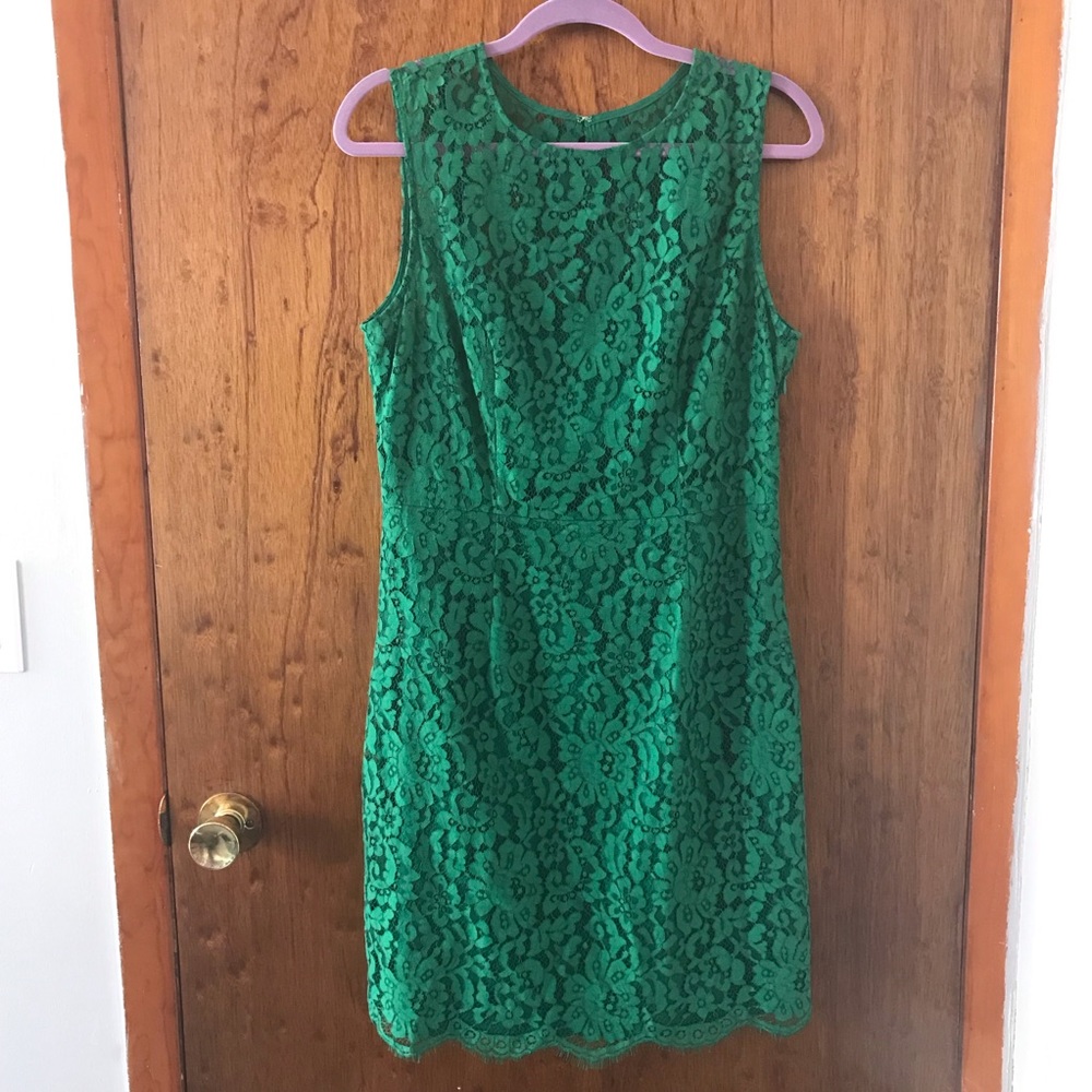 NY&Co Green Lace Dress